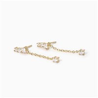 Orecchini Mabina Donna Jackie in Argento Zircone 563567 - 563567